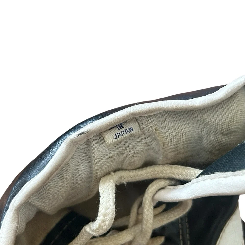 Vintage Children's Black Leather‎ Boxing Gloves Kids Training Sports